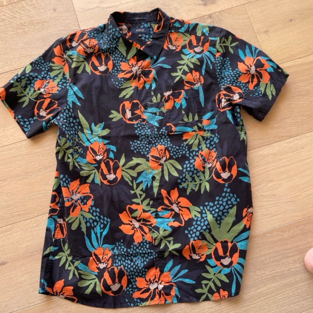Roark Journey Shirt - Tahiti Nui Black